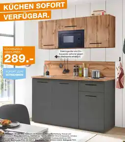 Segmüller Küchenzeile single one Angebot