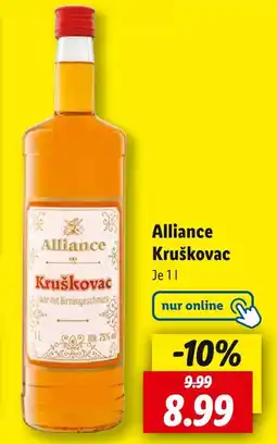 Lidl Alliance kruškovac Angebot