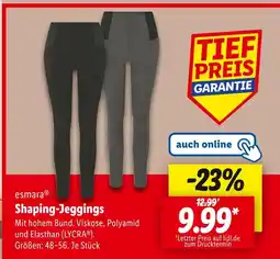 Lidl Esmar shaping-jeggings Angebot