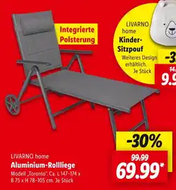 Lidl Livarno home aluminium-rollliege Angebot