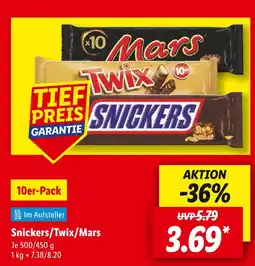 Lidl Mars mars Angebot