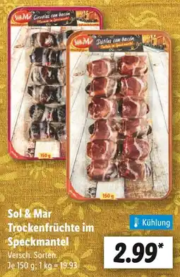 Lidl Sol & mar dátiles con bacon Angebot