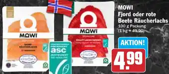 HIT MOWI Fjord oder rote Beete Räucherlachs Angebot
