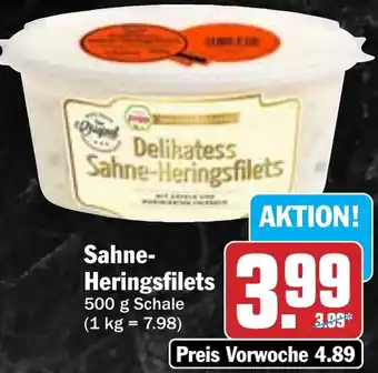 HIT Sahne Heringsfilets Angebot