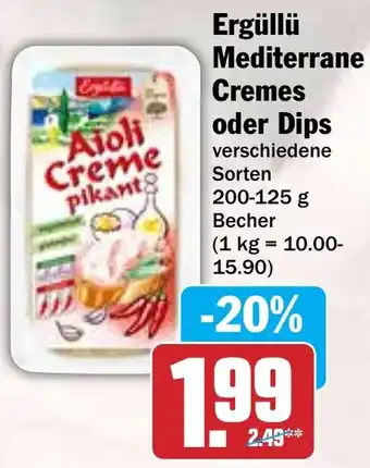 HIT Ergüllü Mediterrane Cremes oder Dips Angebot