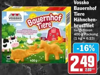 HIT Vossko Bauernhof Tiere Hähnchenbrustfilet Angebot