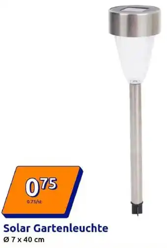 Action Solar Gartenleuchte Angebot