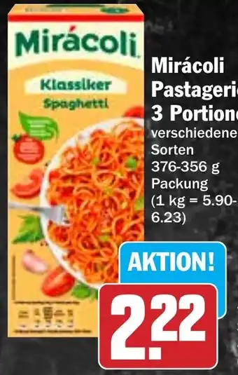 HIT Miracoli Pastagericht 3 Portionen Angebot