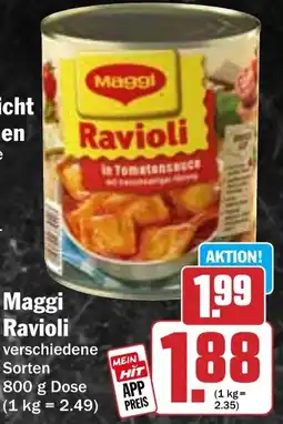 HIT Maggi Ravioli Angebot