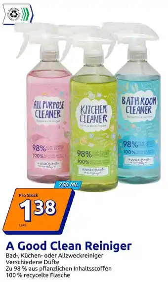 Action A Good Clean Reiniger Angebot