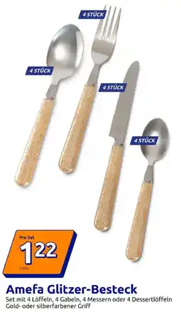 Action Amefa Glitzer-Besteck Angebot