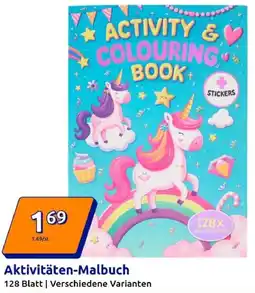 Action Aktivitäten-Malbuch Angebot