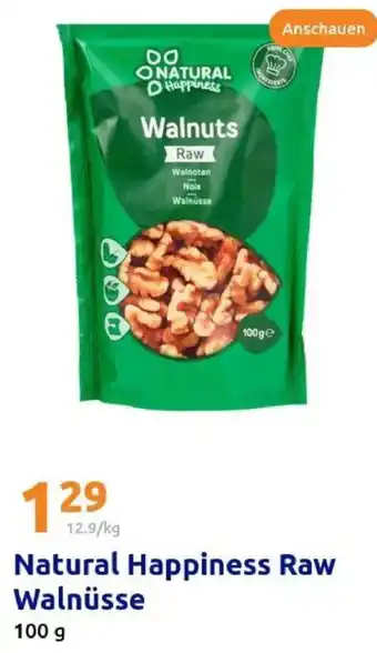 Action Natural Happiness Raw Walnüsse Angebot