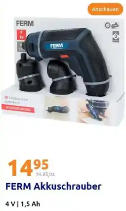 Action FERM Akkuschrauber Angebot