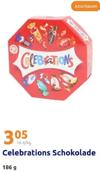 Action Celebrations Schokolade Angebot