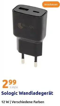 Action Sologic Wandladegerät Angebot