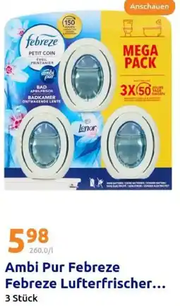 Action Ambi Pur Febreze Lufterfrischer….. Angebot