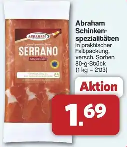 Famila Nord West Abraham Schinkenspezialitäten Angebot