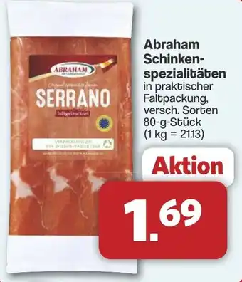 Famila Nord West Abraham Schinkenspezialitäten Angebot