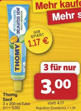Famila Nord West Thomy Senf Angebot