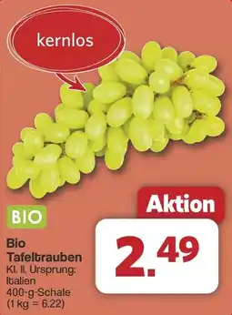 Famila Nord West Bio Tafeltrauben Angebot