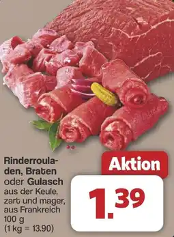 Famila Nord West Rinderrouladen, Braten oder Gulasch Angebot