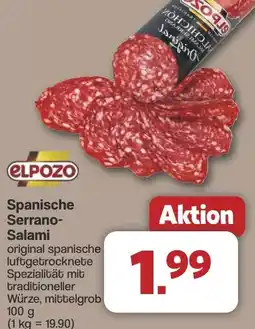 Famila Nord West Elpozo Spanische Serrano-Salami Angebot