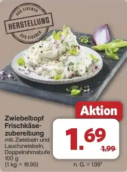 Famila Nord West Zwiebeltopf Frischkäse-zubereitung Angebot
