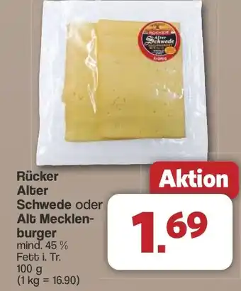 Famila Nord West Rücker Alter Schwede oder Alt Mecklenburger Angebot