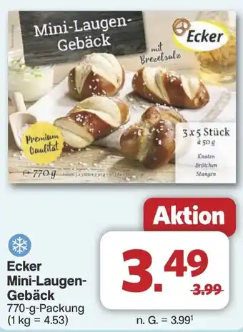 Famila Nord West Ecker Mini-Laugen-Gebäck Angebot
