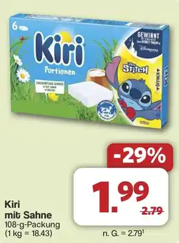 Famila Nord West Kiri mit Sahne Angebot