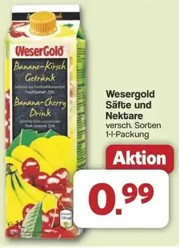 Famila Nord West Wesergold Säfte und Nektare Angebot