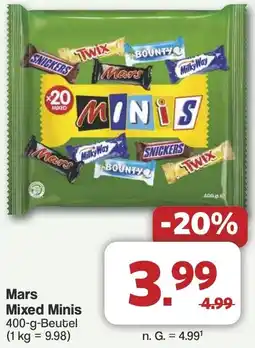 Famila Nord West Mars Mixed Minis Angebot