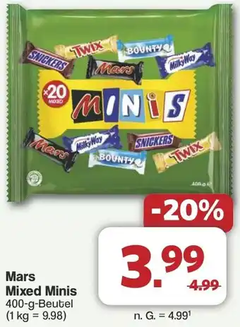 Famila Nord West Mars Mixed Minis Angebot