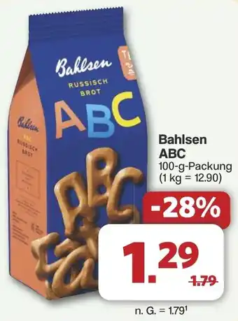 Famila Nord West Bahlsen ABC Angebot