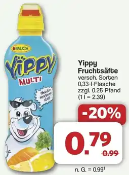 Famila Nord West Yippy Fruchtsäfte Angebot