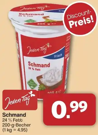 Famila Nord West Jeden Tag Schmand Angebot