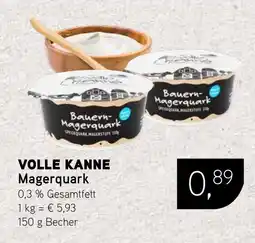 Dornseifer VOLLE KANNE Magerquark Angebot