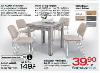 Ostermann Manado esstisch manado Angebot