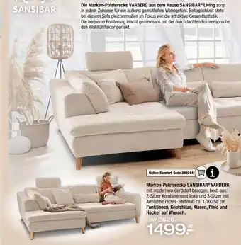Ostermann Sansibar living marken-polsterecke varberg Angebot
