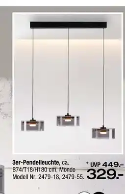 Ostermann Mondo 3er-pendelleuchte Angebot