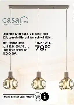 Ostermann Casa nova leuchten-serie collin ii Angebot
