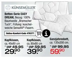 Ostermann Betten-serie easy dream Angebot