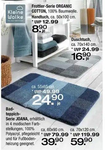 Ostermann Kleine wolke handtuch Angebot