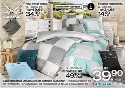 Ostermann Sansibar satin bettwäsche chessboard der kultmarke Angebot