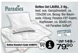 Ostermann Paradies betten-set laura, 2-tlg Angebot