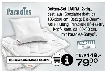 Ostermann Paradies betten-set laura, 2-tlg Angebot