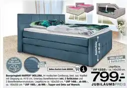 Ostermann Harper boxspringbett mollina Angebot