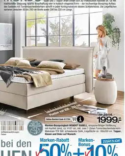 Ostermann Mondo boxspringbett mondo barell oder schwebetürenschrank ajana Angebot