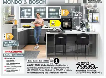 Ostermann Mondo & bosch felde küche Angebot